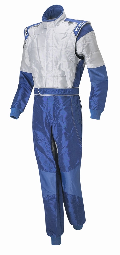 Sparco X-Light Race Suit - Blue / Silver Sparco X-Light Race Suit - Blue / Silver
