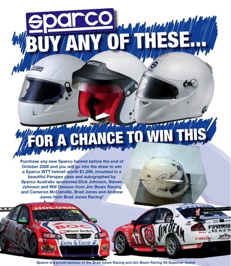 Win A Sparco Helmet