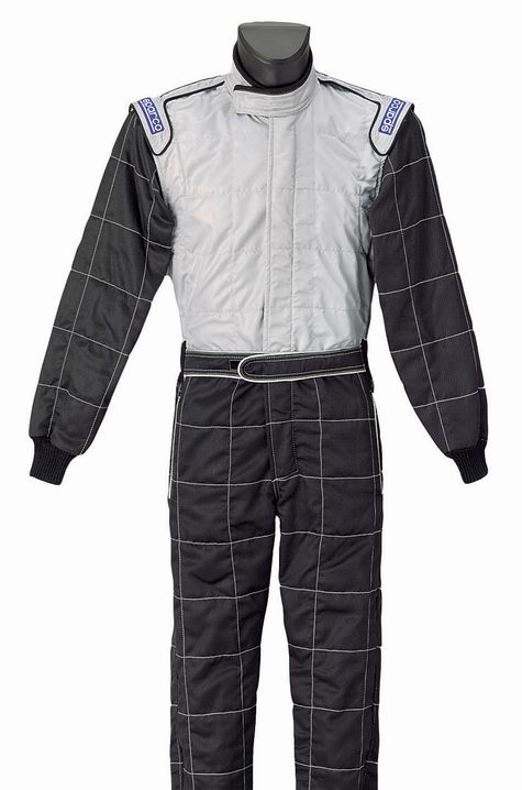 Sparco Top 5 Racesuit - Black / Grey Sparco Top 5 Racesuit - Black / Grey
