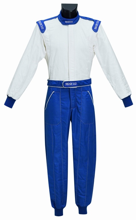 Sparco Sprint 6 Race Suit - Blue / White Sparco Sprint 6 Race Suit - Blue / White