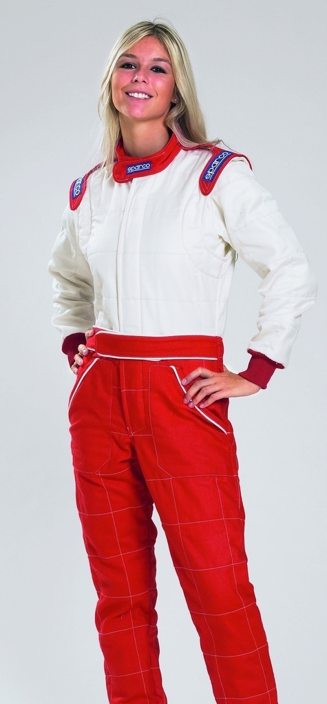Sparco Sprint 6 Race Suit - Red / White Sparco Sprint 6 Race Suit - Red / White