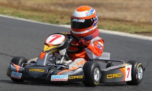 Alex Peroni at Smithton, Tas.