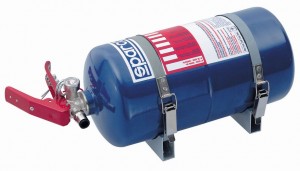 Sparco Fire Extinghisher - Steel Mechanical